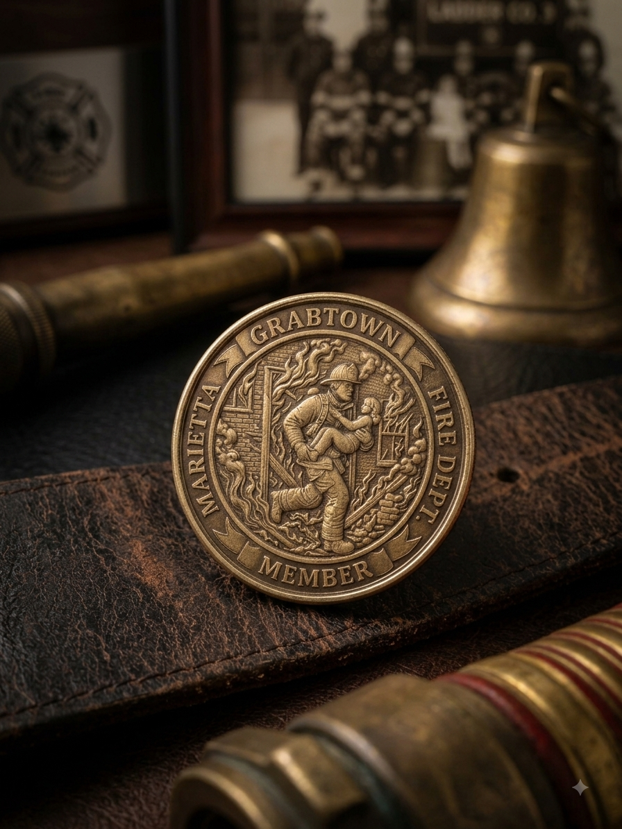 GRABTOWN MEMBER Challenge Coin