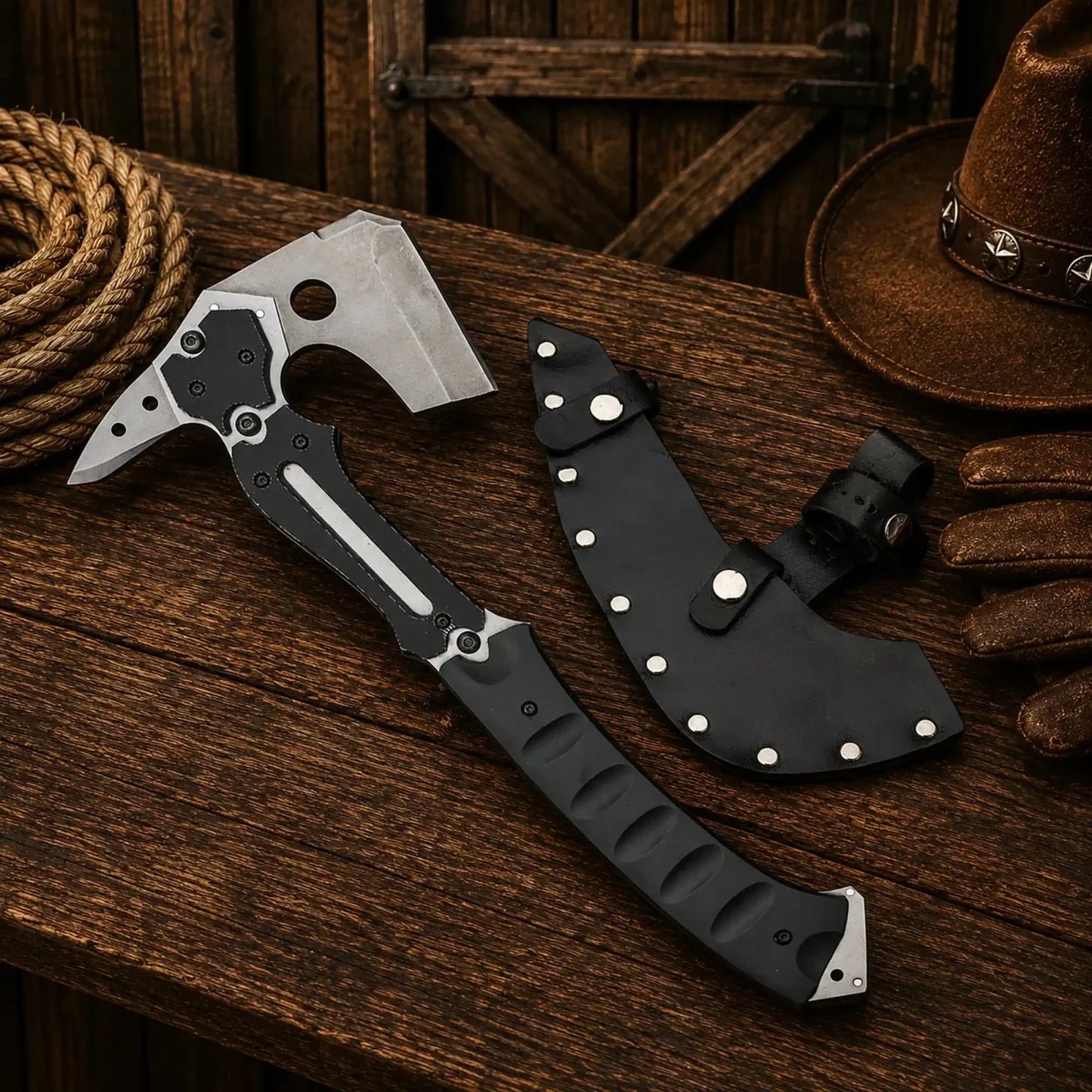 Leon Kennedy Upgraded Axe – Resident Evil Requiem D2 Hatchet