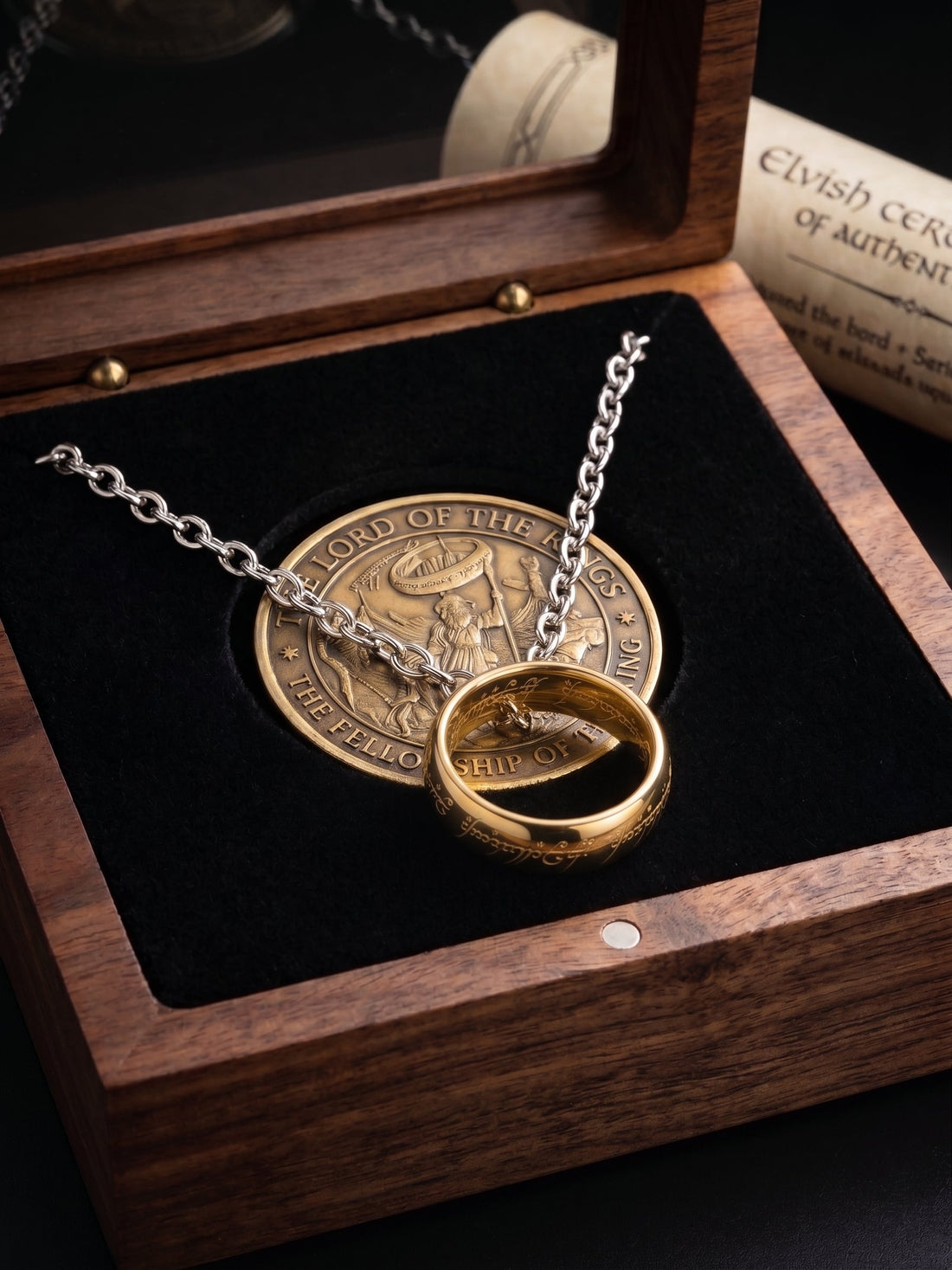 Limited edition Lord of the Rings One Ring gift set