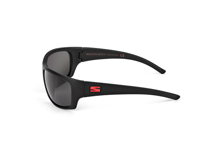 Renegade sunglasses, red Artillery edition, side view