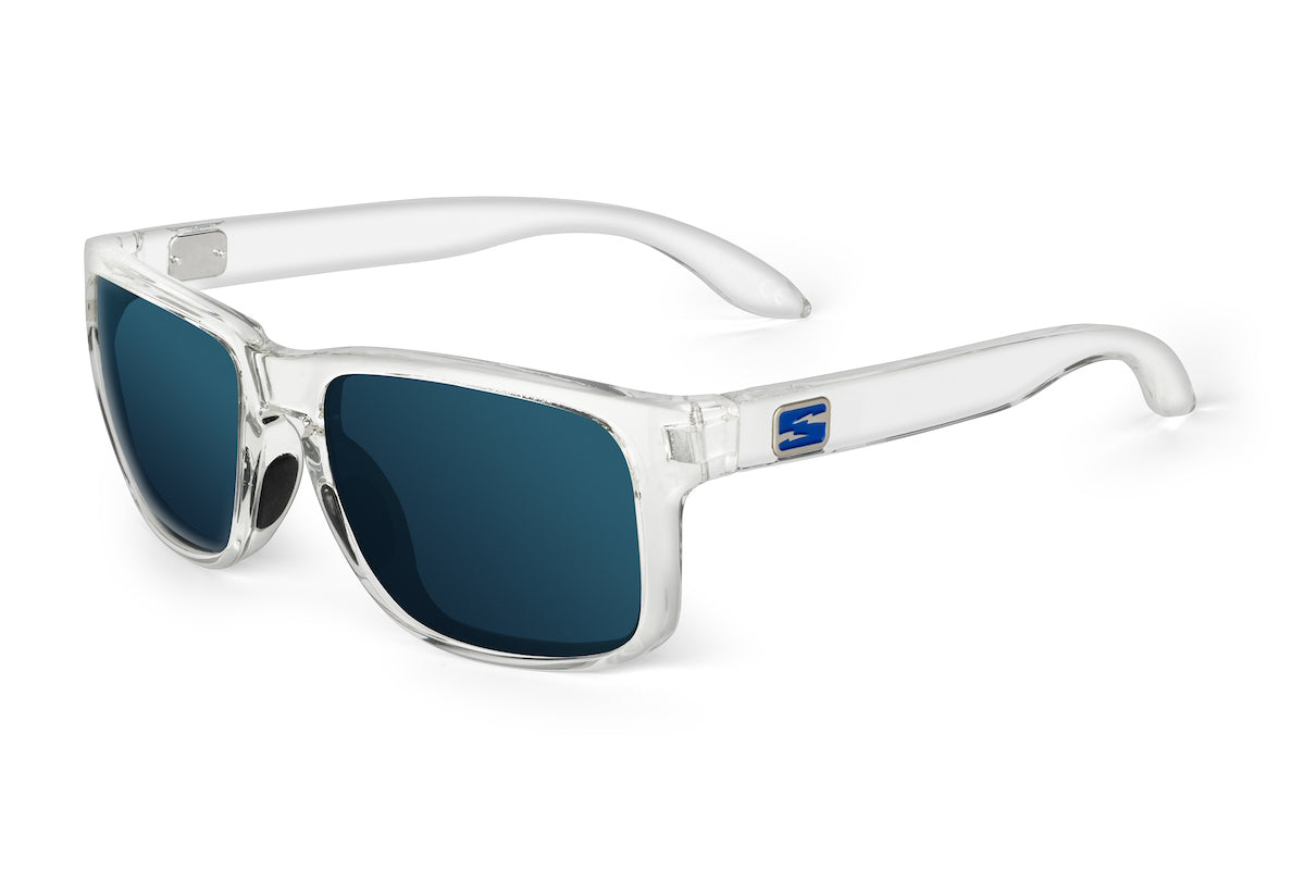 Decoy sunglasses in clear frame, Arctic edition