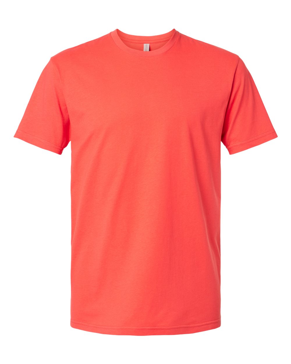 Custom Next Level 3600 unisex cotton t-shirt in Watermelon, front view, ready for personalized printing