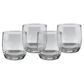 Custom engraved 10 oz. round rocks glasses, set of 4, alternate angle