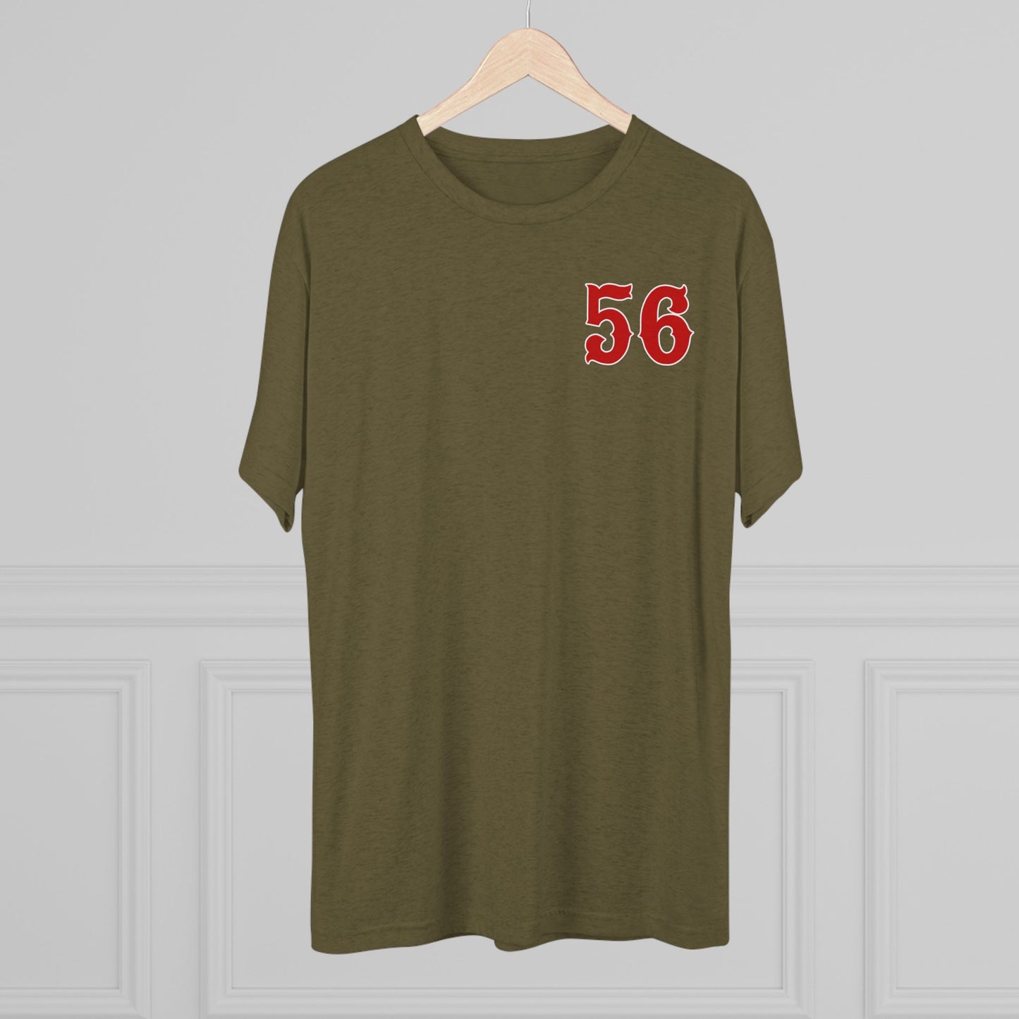 Marietta Fire Department Station 56 King of The North Tri-Blend Short sleeve Shirt