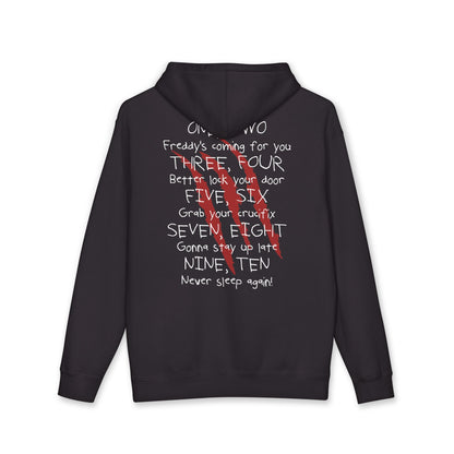 Freddy Krueger Time to Sleep Heavyweight Hoodie