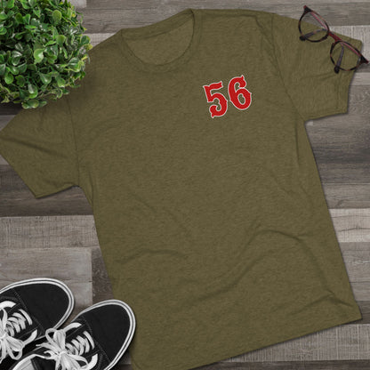 Marietta Fire Department Station 56 King of The North Tri-Blend Short sleeve Shirt