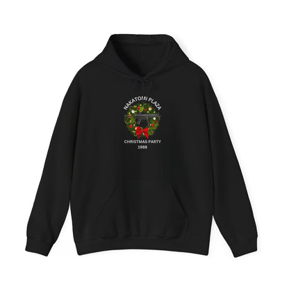 Die Hard Nakatomi Christmas Plaza Christmas Party Heavyweight Hoodie