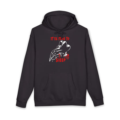 Freddy Krueger Time to Sleep Heavyweight Hoodie