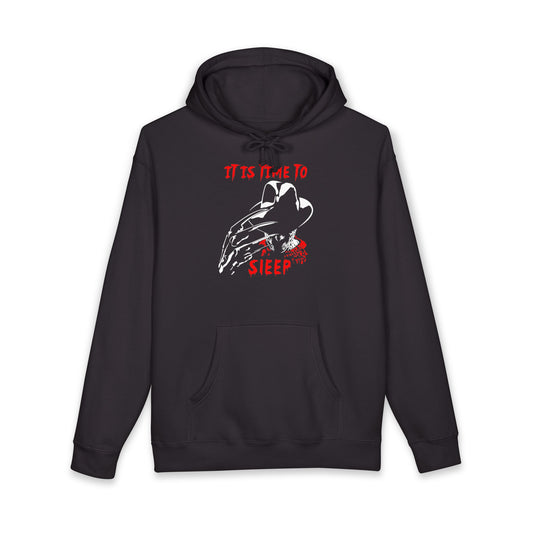 Freddy Krueger Time to Sleep Heavyweight Hoodie