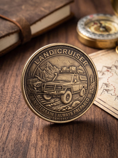 "Jeep Recovery Team" Land Cruiser Challenge Coin