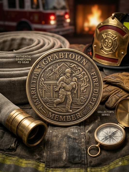 GRABTOWN MEMBER Challenge Coin