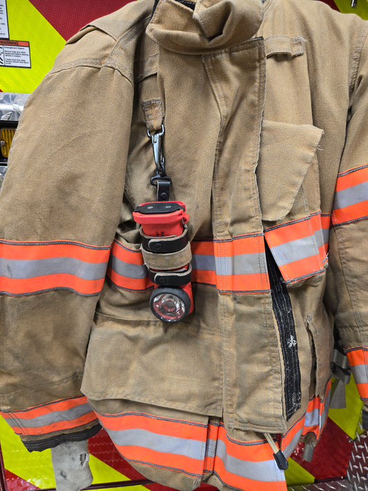 Firefighter Inverted Flashlight Holder