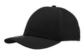 Custom Zapped Headwear Apache 6-Panel Low Profile Snapback Hat in Black, ready for personalized logo or design
