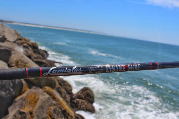 Lamiglas Insane surf spinning rod