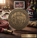 Brass 9/11 Commemorative Coin