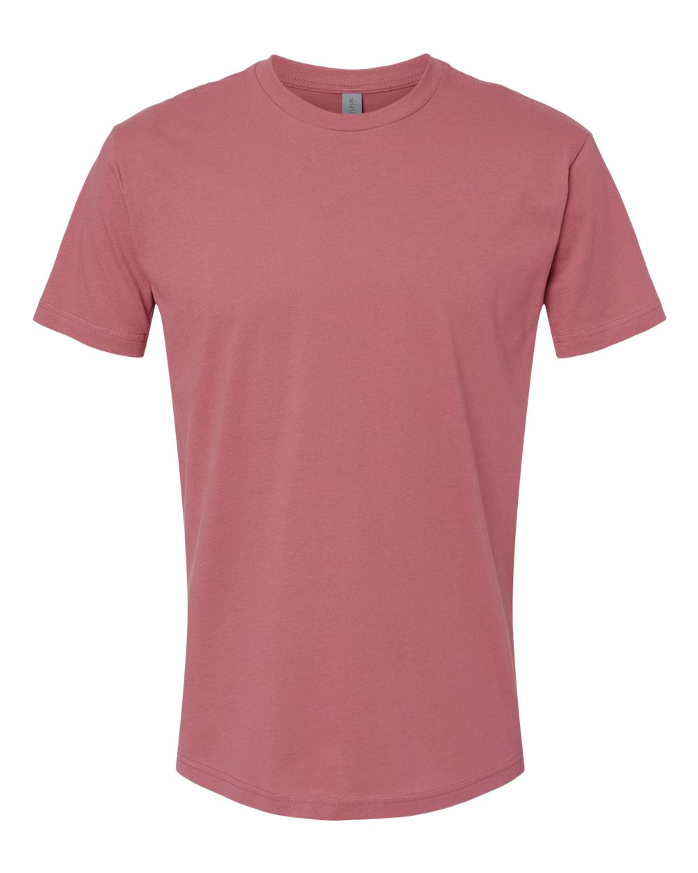 Custom Next Level 3600 unisex cotton t-shirt in Mauve, front view, ready for personalized printing