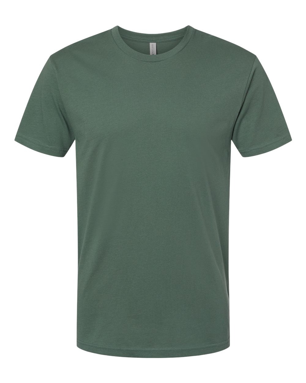Custom Next Level 3600 unisex cotton t-shirt in Royal Pine, front view, ready for personalized printing