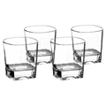 Custom engraved 8 oz. rectangle rocks glasses, set of 4