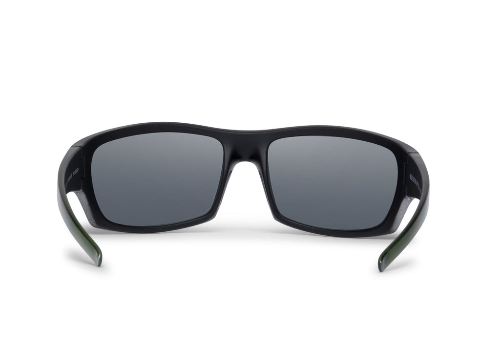 Renegade sunglasses, bass fishing edition, on-face view