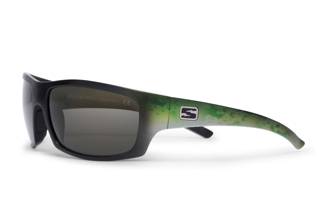 Renegade sunglasses, bass fishing edition, close-up
