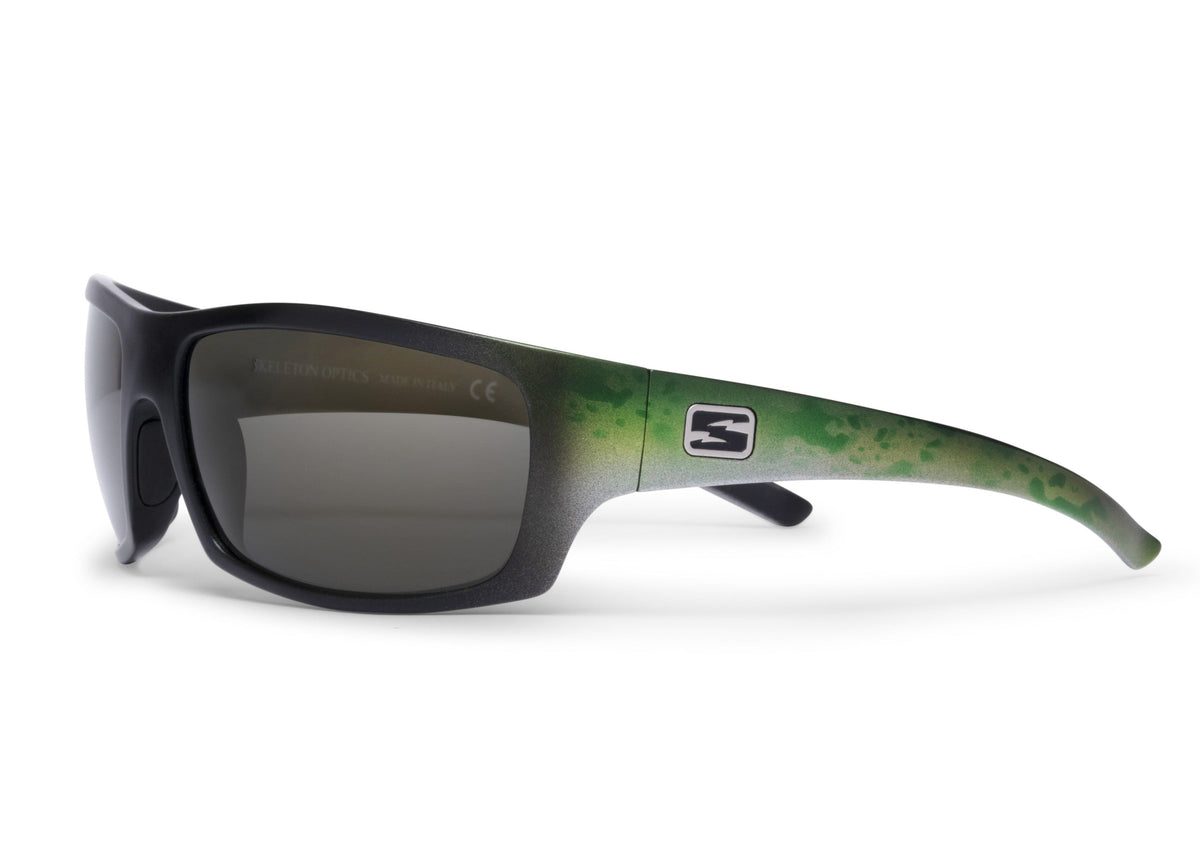 Renegade sunglasses, bass fishing edition, close-up