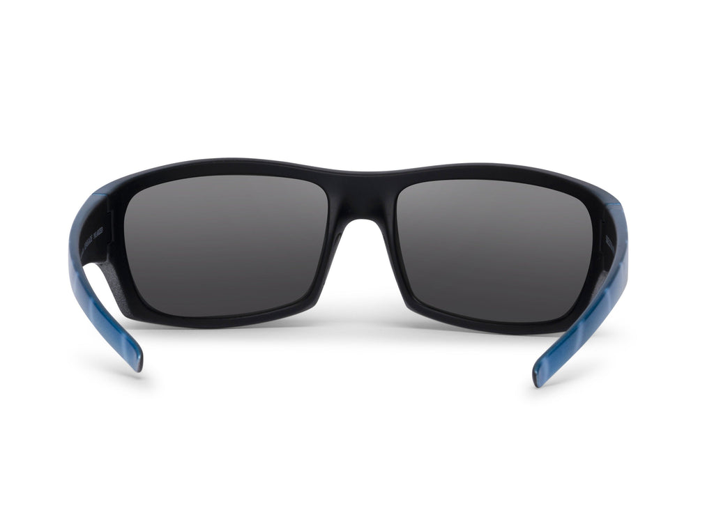 Renegade sunglasses, wahoo fishing edition, on-face view