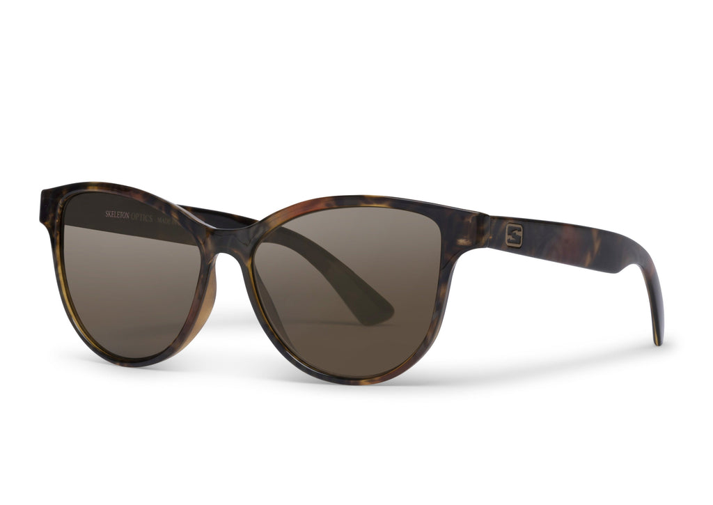 Mia sunglasses in lava verde green