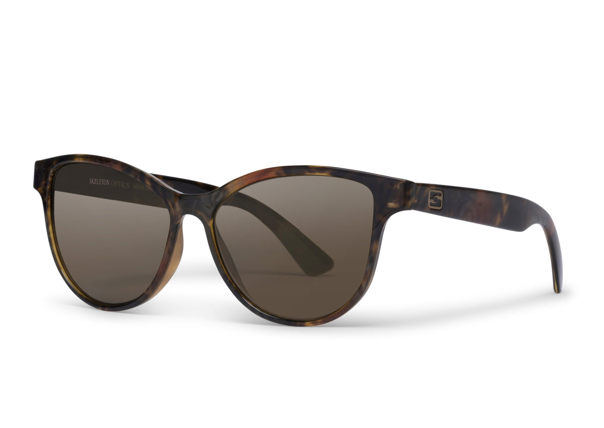 Mia sunglasses in lava verde green