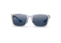 Lindsey sunglasses in crystal clear finish, side view