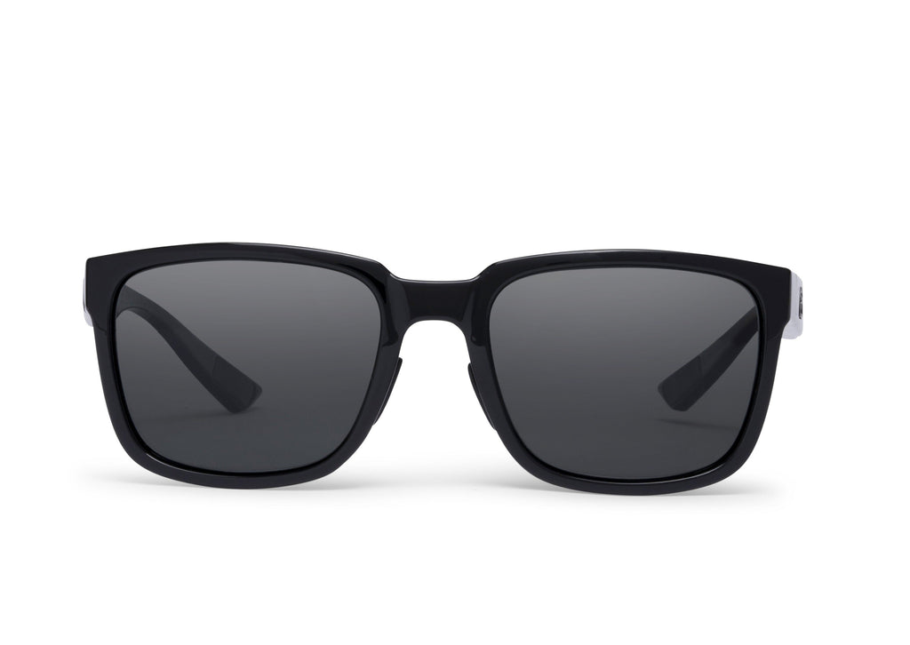 Lindsey sunglasses in glossy black, side view