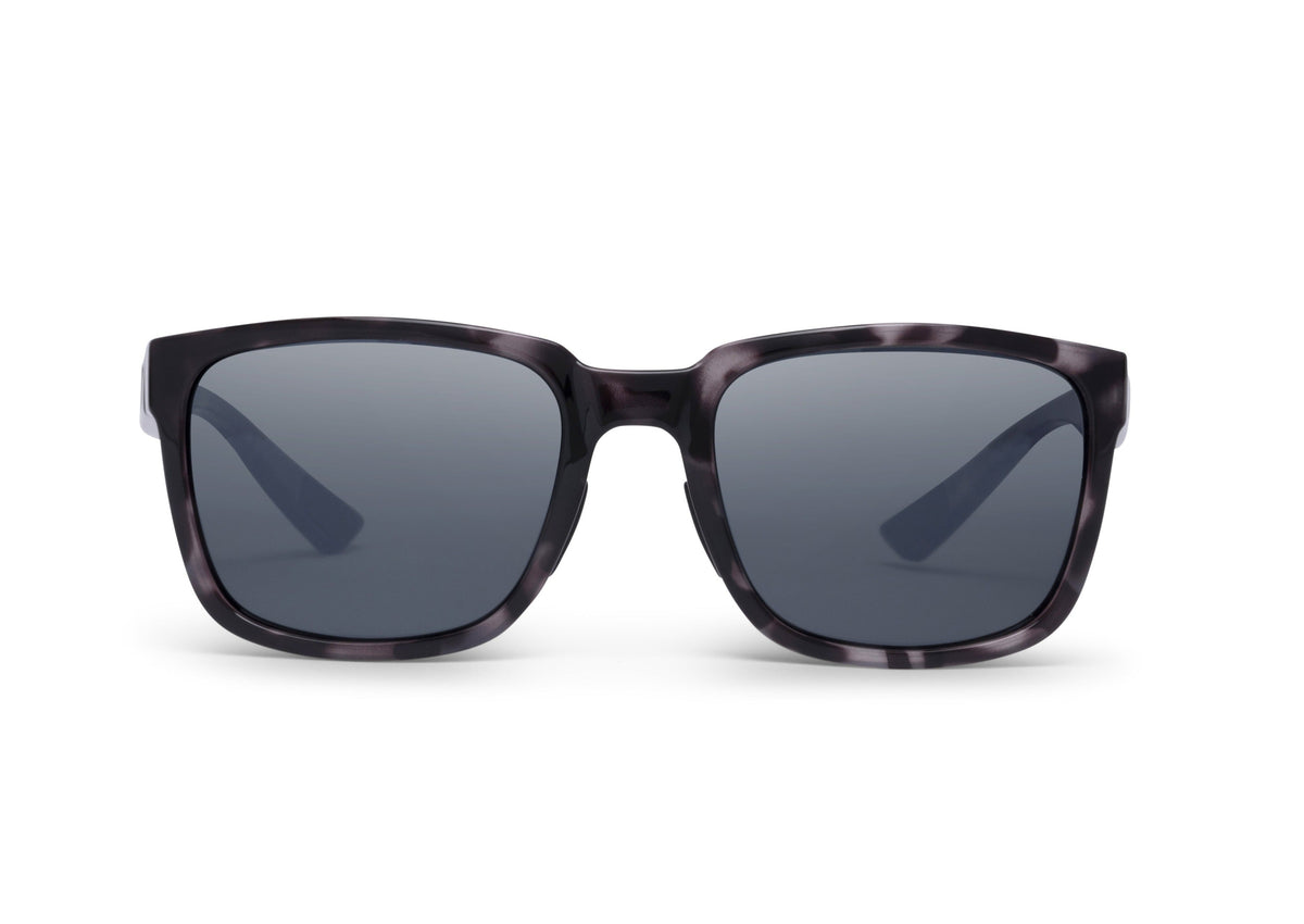 Lindsey sunglasses in lunar shadow tortoise pattern, side view
