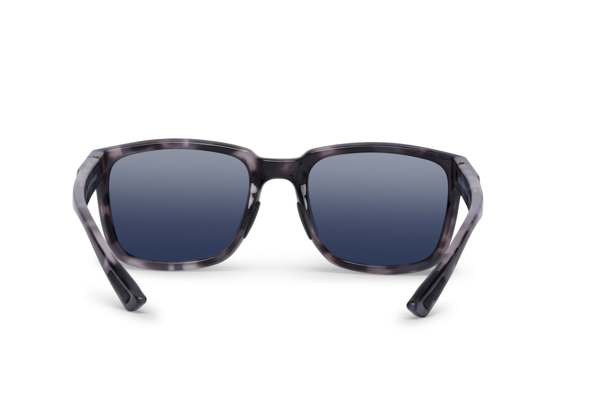 Lindsey sunglasses in lunar shadow tortoise pattern, on-face view