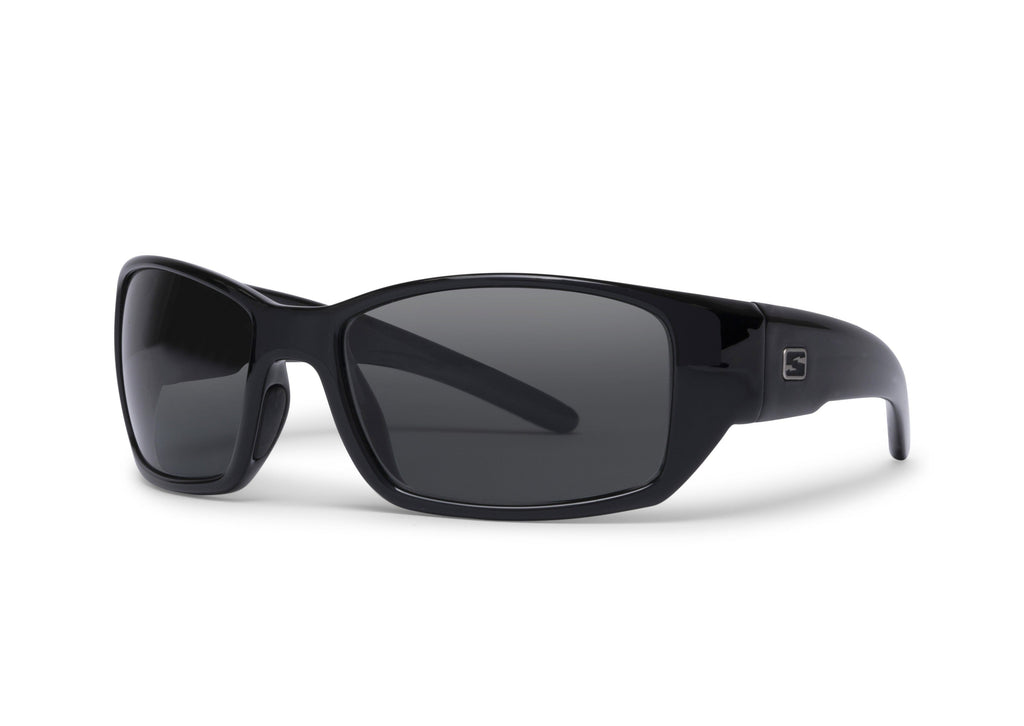 Flo sunglasses in glossy black