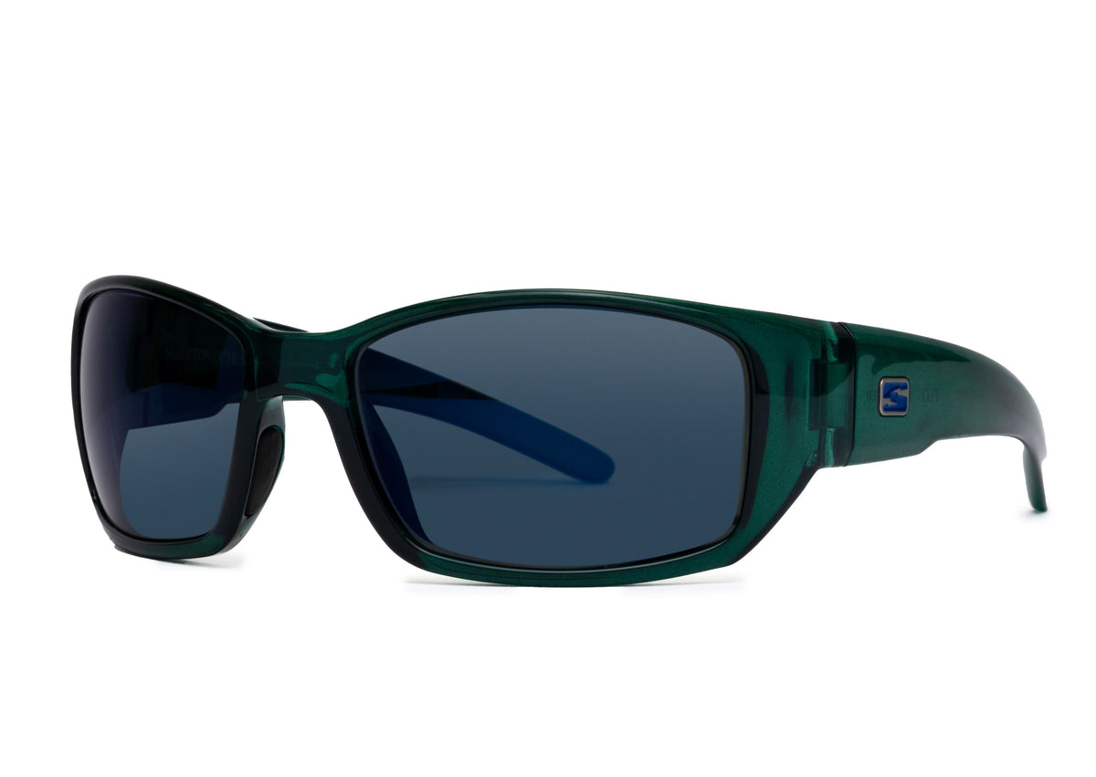 Flo sunglasses in glossy cobalt blue