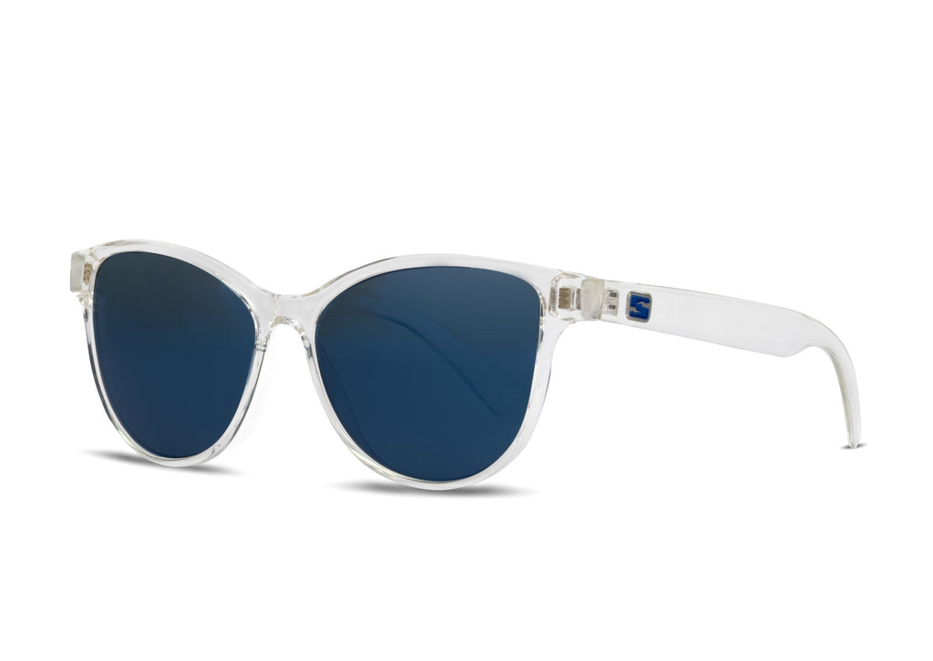 Mia sunglasses in crystal clear finish