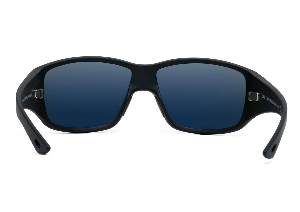 Renegade XL sunglasses in matte black, side view