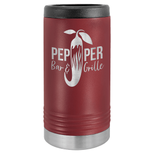 Slim can and bottle insulator in Light Blue