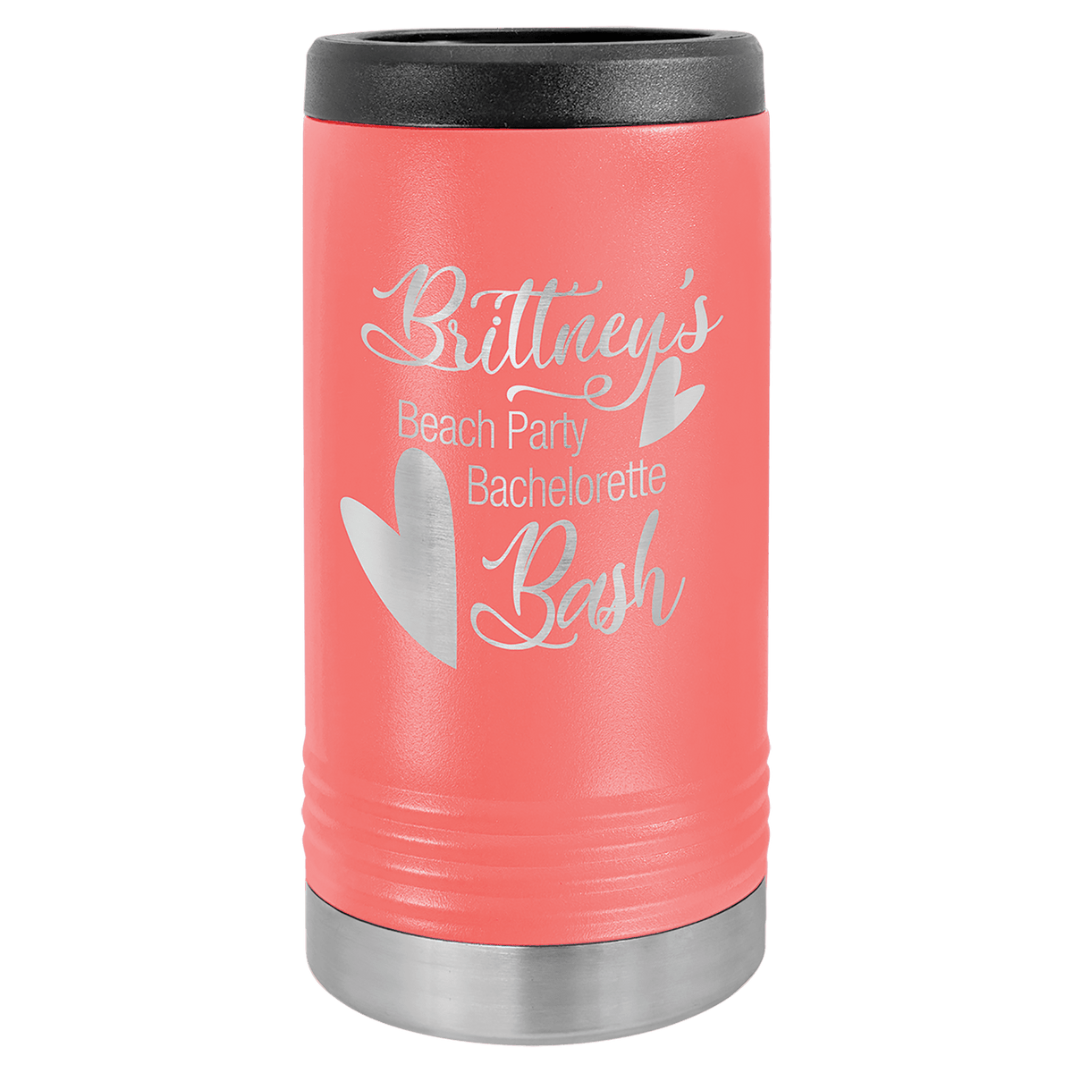 Slim can and bottle insulator in Red