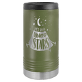 Slim can and bottle insulator in Black