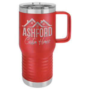 Insulated travel mug in Yellow
