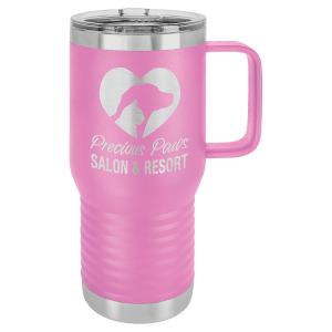 Insulated travel mug in Navy