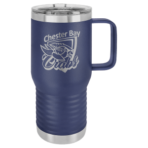 Insulated travel mug in Light Purple