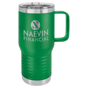 Insulated travel mug in Royal