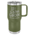 Insulated travel mug in Stainless Steel