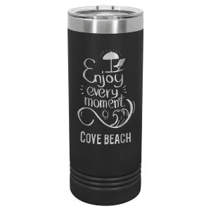 Skinny tumbler in Coral