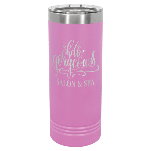 Skinny tumbler in Navy