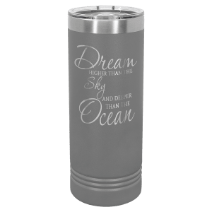 Skinny tumbler in Purple