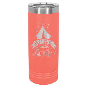 Skinny tumbler in Black