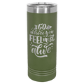 Skinny tumbler in Stainless Steel