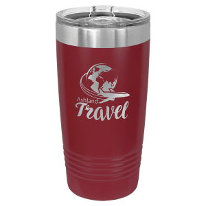 Ringneck tumbler with slider lid in Light Blue